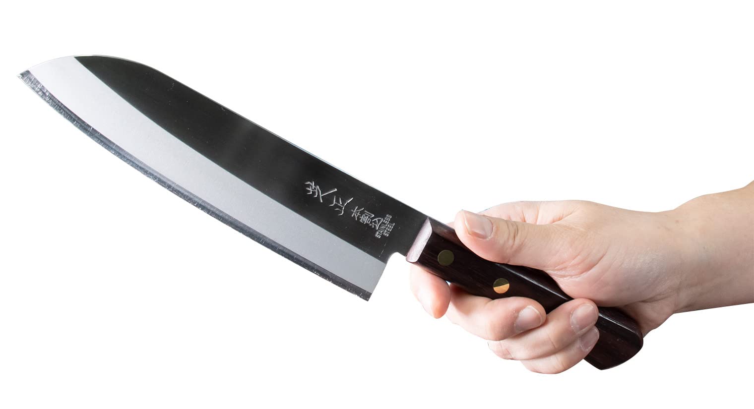 Amazon.co.jp: 末広刃物 越前 武生刃物 芝正 三徳包丁 本割込 クラッド